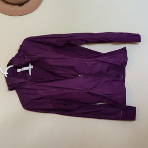 Lululemon track jacket, size 6, purple